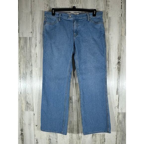 Gap Womens Jeans Size 14 (36x29) Mid Rise Straight Leg Medium Wash Vintage '03 - Picture 1 of 9